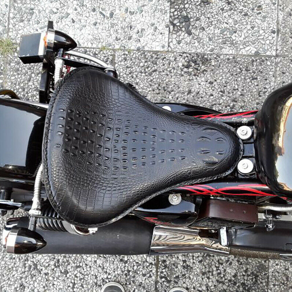 Large Motorcycle Solo Seat Spring Bracket Kit For Harley Softail Bobber Chopper
