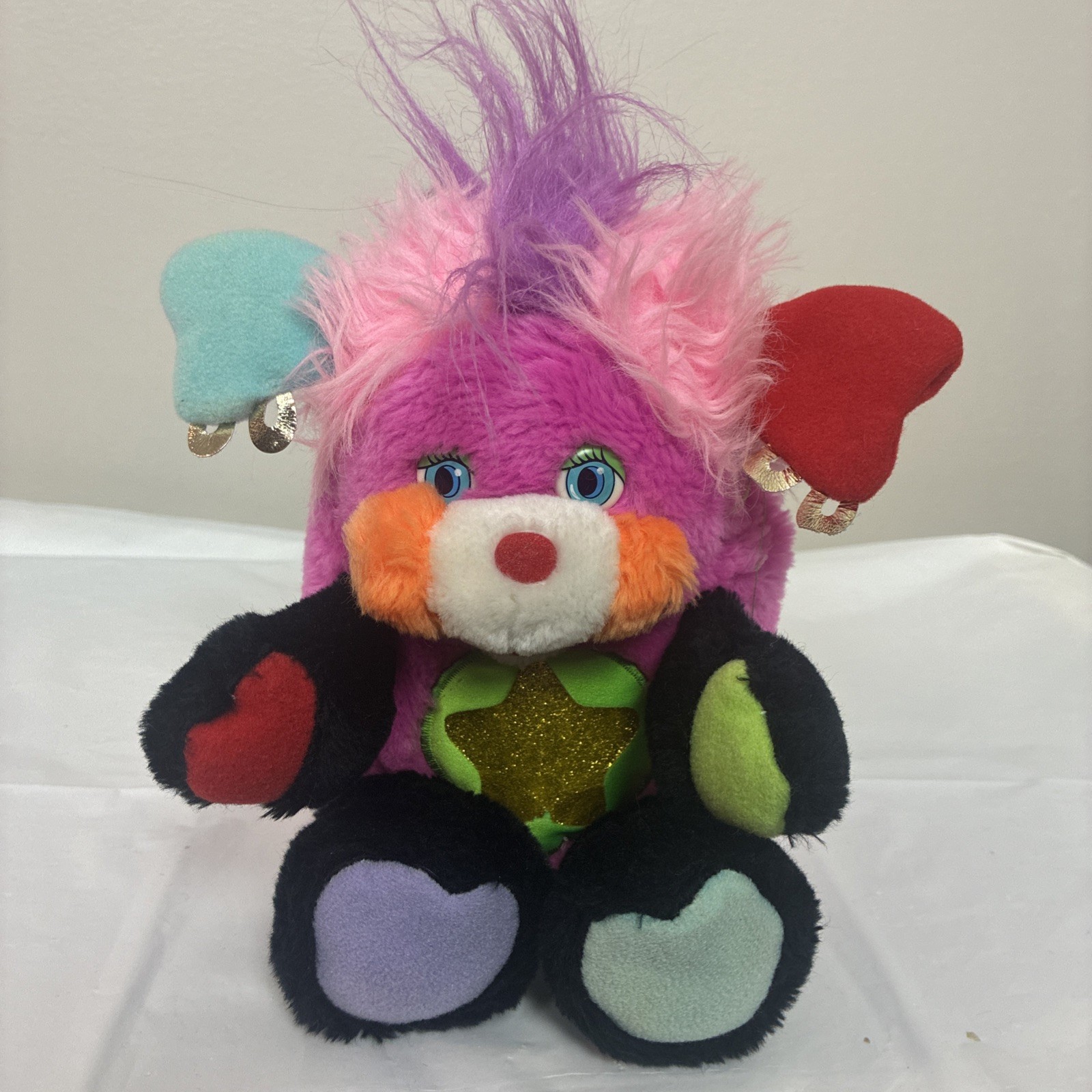 Vintage 1986 Punk Rock Star Popples Punkity 10 Vintage 1986 Punk Rock Star Popples Punkity 10