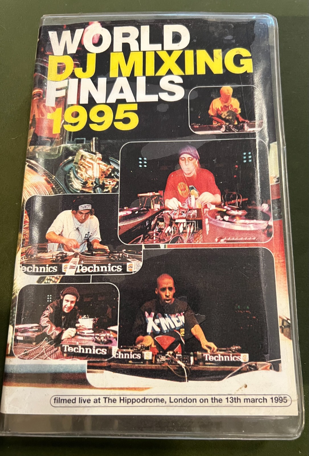 RARE 1995 DMC World DJ Mixing Finals VHS Tape - Technics Turntablism - TESTED