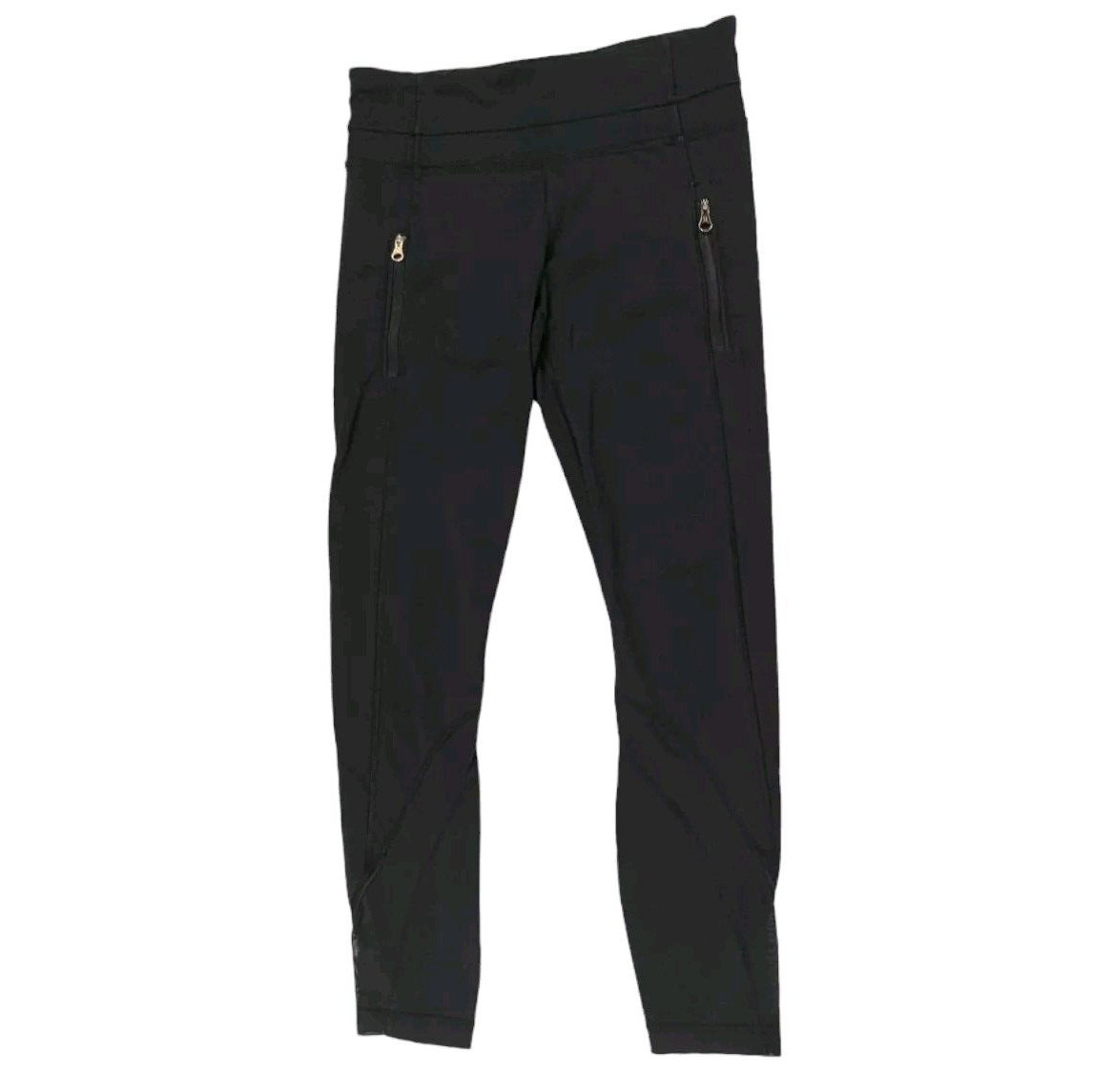 Lululemon Invigorate High Rise 25” Tight Womens Size 4 Black Zip Pocket Gym Yoga
