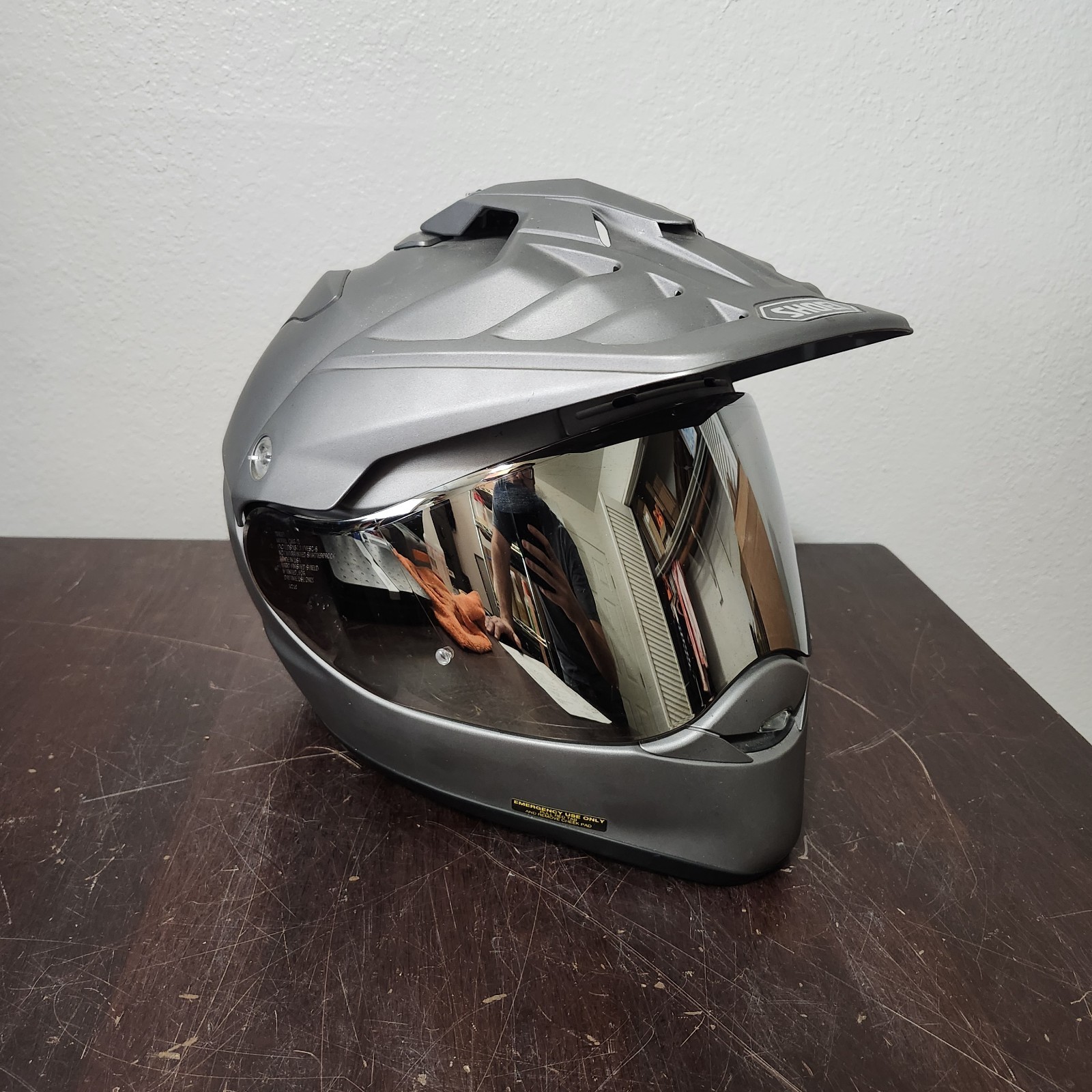Shoei Hornet X2 Helmet Large L MX ADV Dirtbike Snell DOT Pinlock Shoei Hornet X2 Helmet Large L MX ADV Dirtbike Snell DOT Pinlock