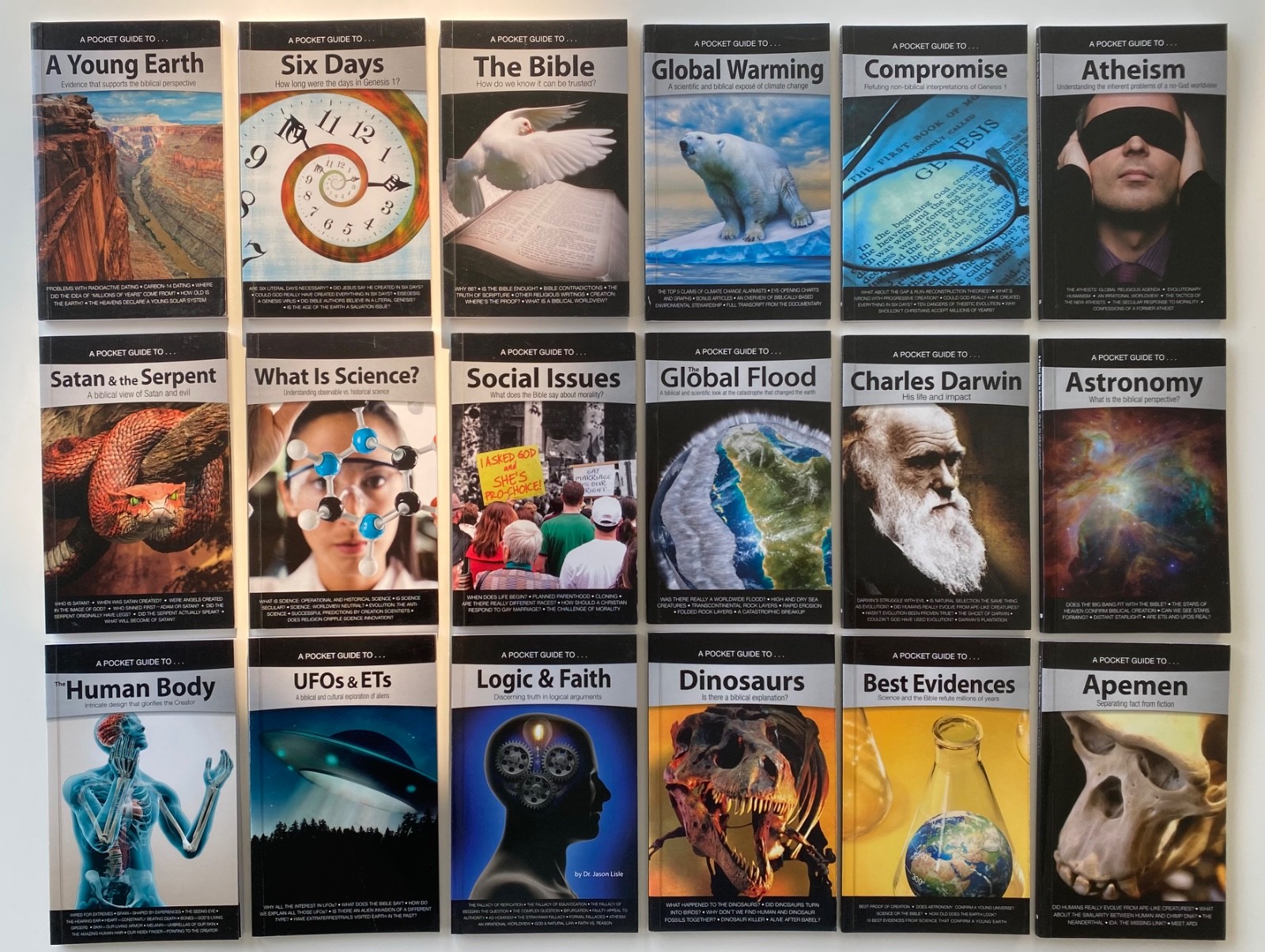 ANSWERS IN GENESIS : Pocket Guide To... : Lot of 18