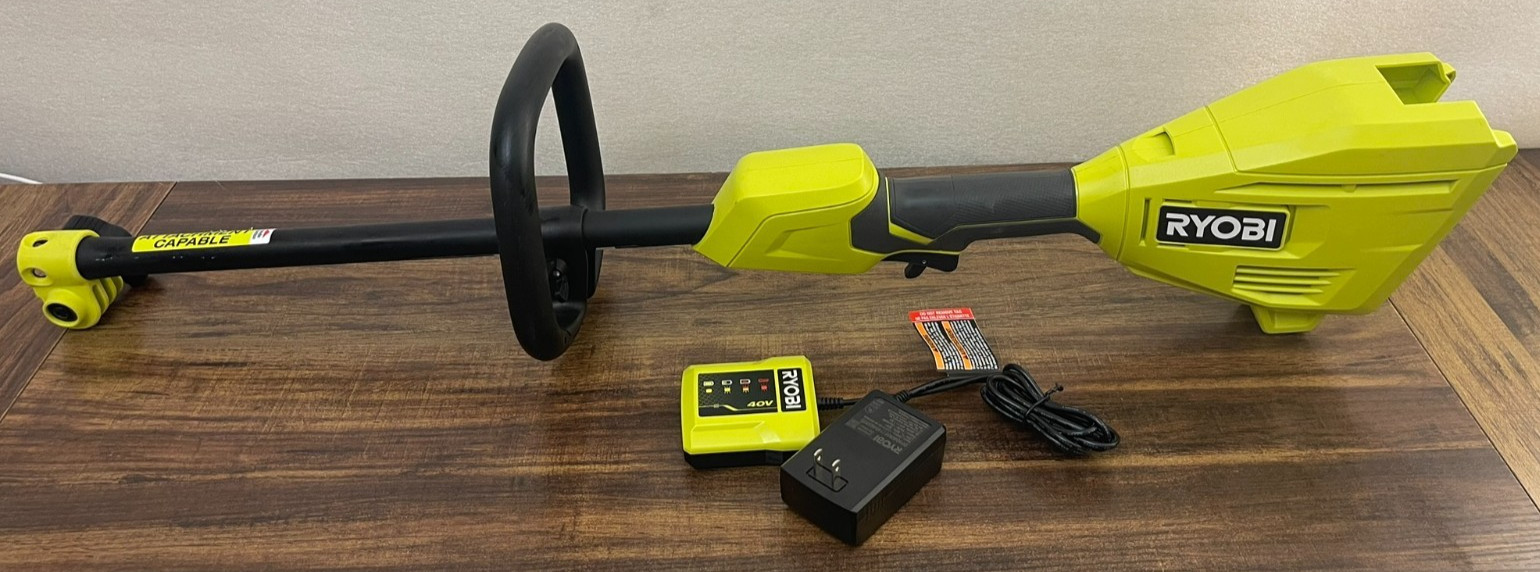 RYOBI 40V Expand-It Cordless Battery Attachment Capable Power Head w/ Charger