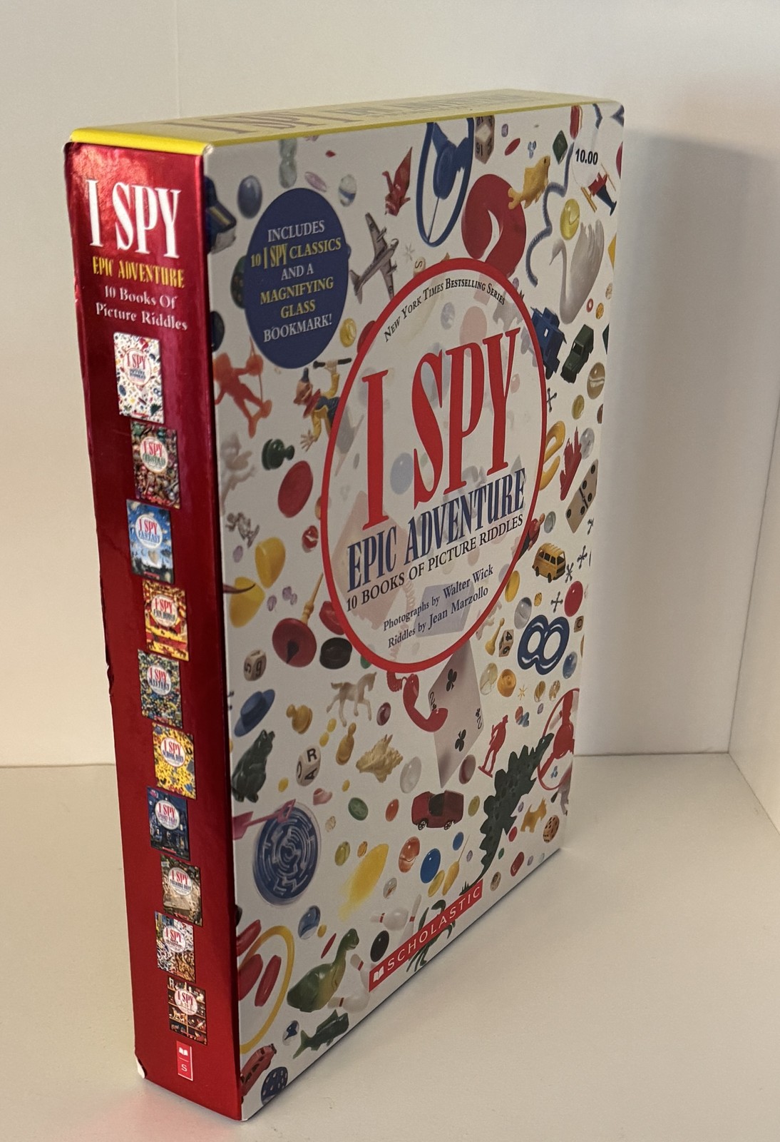 I SPY EPIC ADVENTURE 10 book Box Set Excellent Softcover Lot