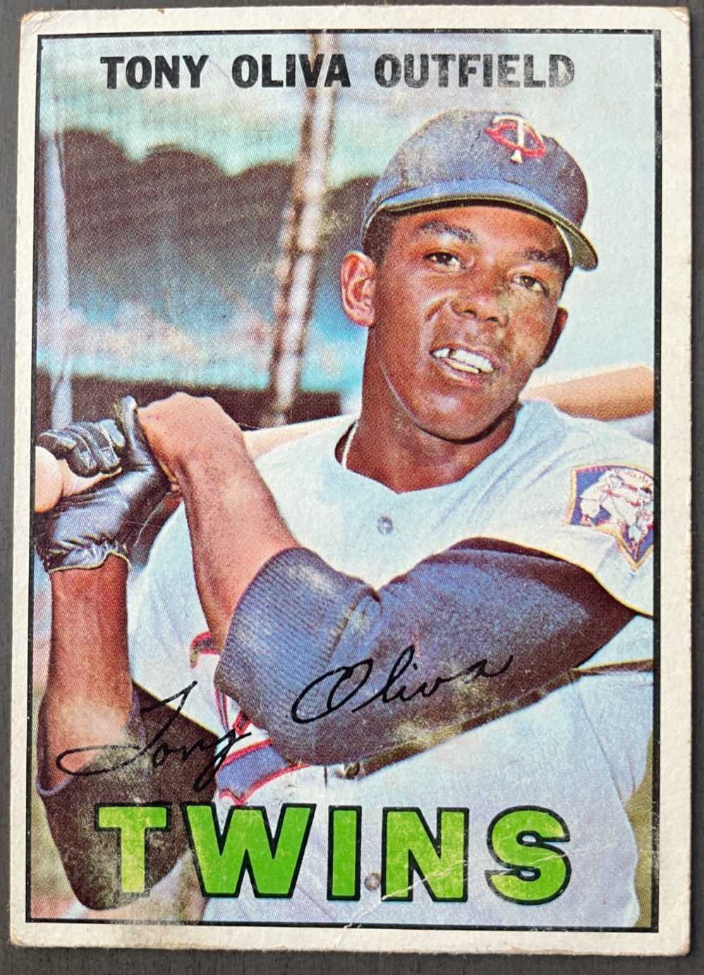 1967 Topps Tony Oliva #50 Minnesota Twins