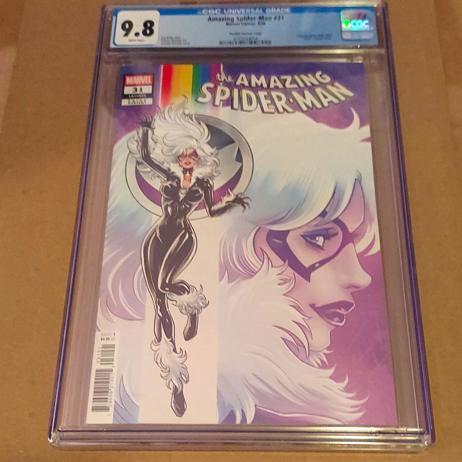 Marvel Amazing Spider-Man #31 CGC 9.8 Vecchio Variant Pride Special 2026 RARE