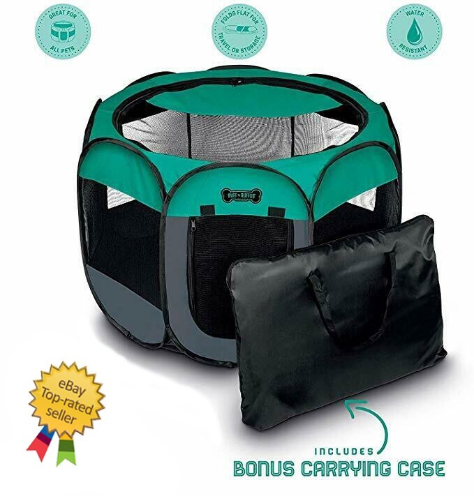 RUFF \'N RUFFUS PORTABLE PET PLAYPEN Small 29\ RUFF \'N RUFFUS PORTABLE PET PLAYPEN Small 29\