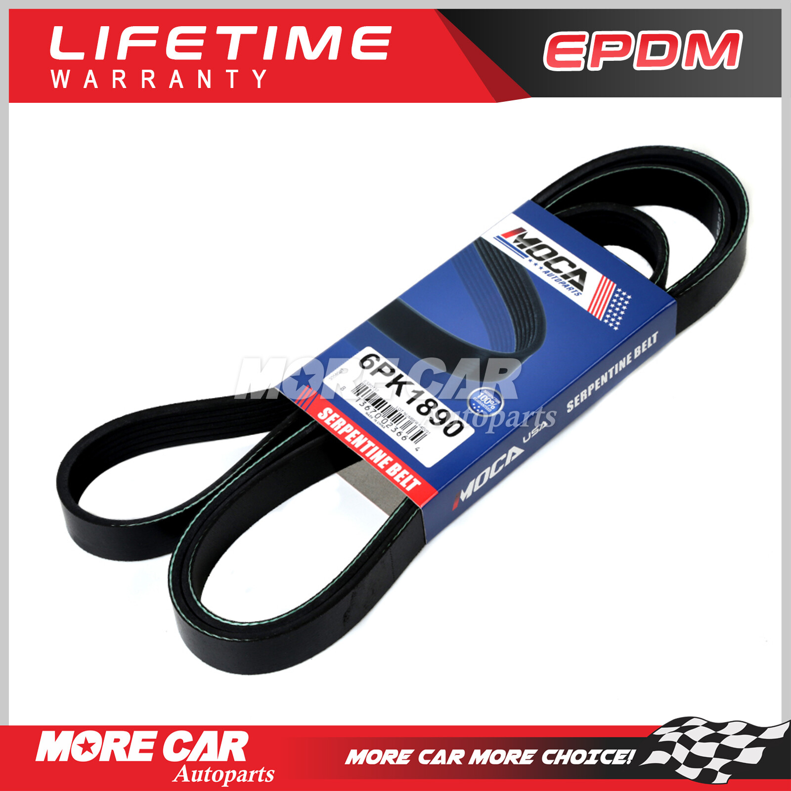 EPDM Serpentine Belt 6PK1890 for Chevrolet GMC Toyota Suzuki BMW X5 Mitsubishi EPDM Serpentine Belt 6PK1890 for Chevrolet GMC Toyota Suzuki BMW X5 Mitsubishi