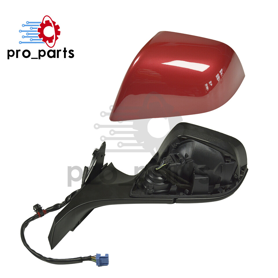 OEM Left Driver Side Mirror For Tesla Model 3 M3 2021-23 Red 51167177128 NEW
