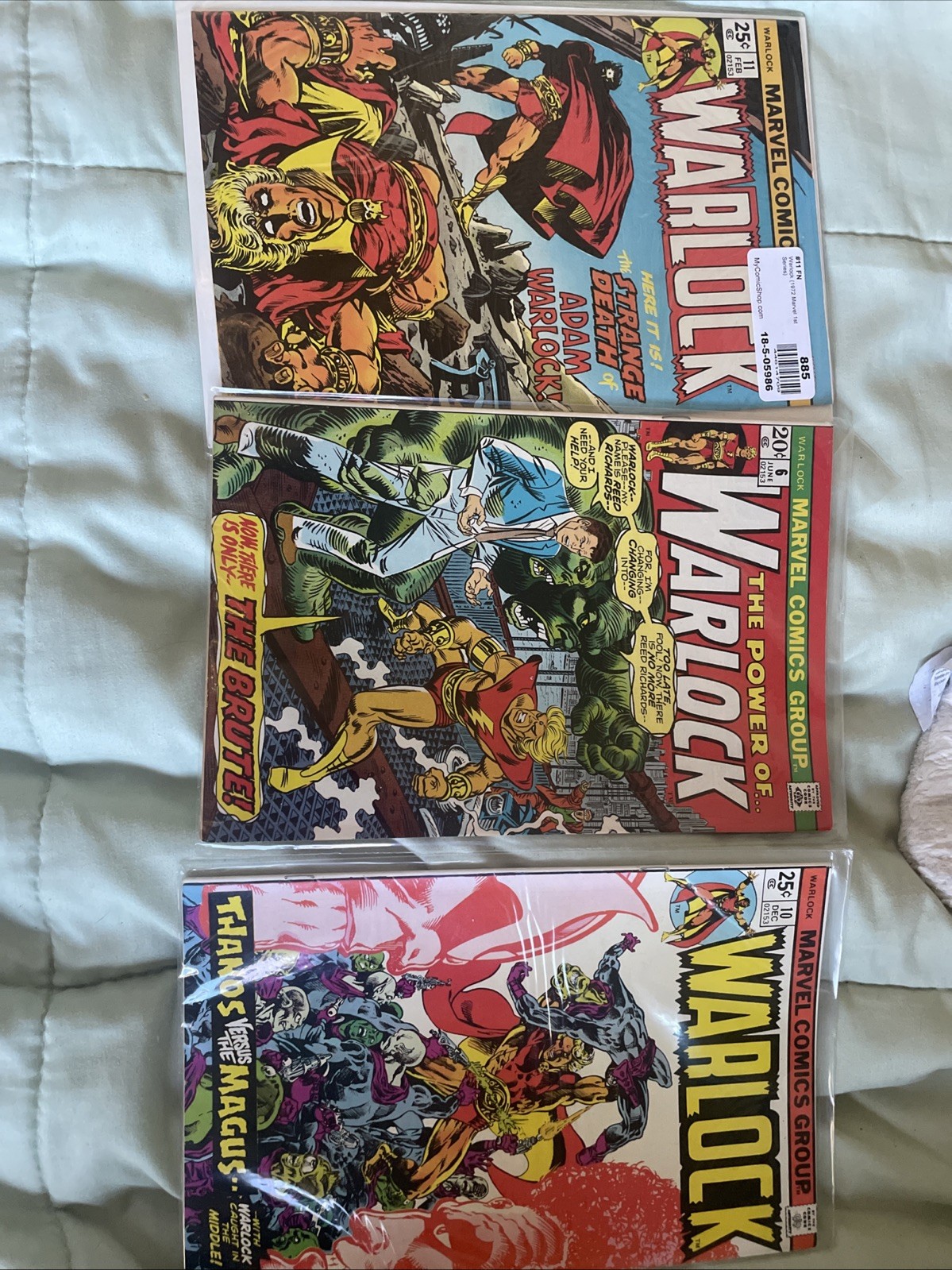 Warlock Vol. 1 # 10&11 Warlock #6 And Warlock Special Edition #1 Lot Of 4