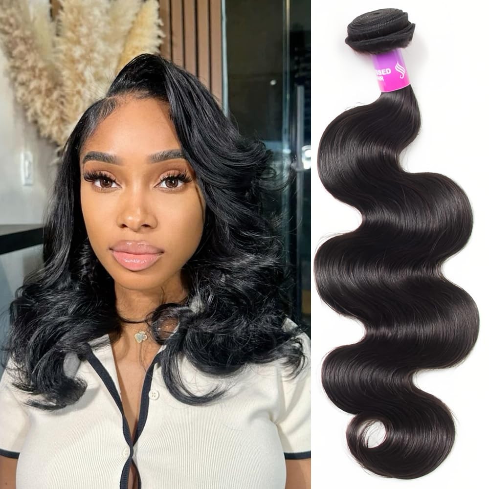 Hailriss 12A Human Hair Bundles 14 Inch Body Wave 100g Hailriss 12A Human Hair Bundles 14 Inch Body Wave 100g