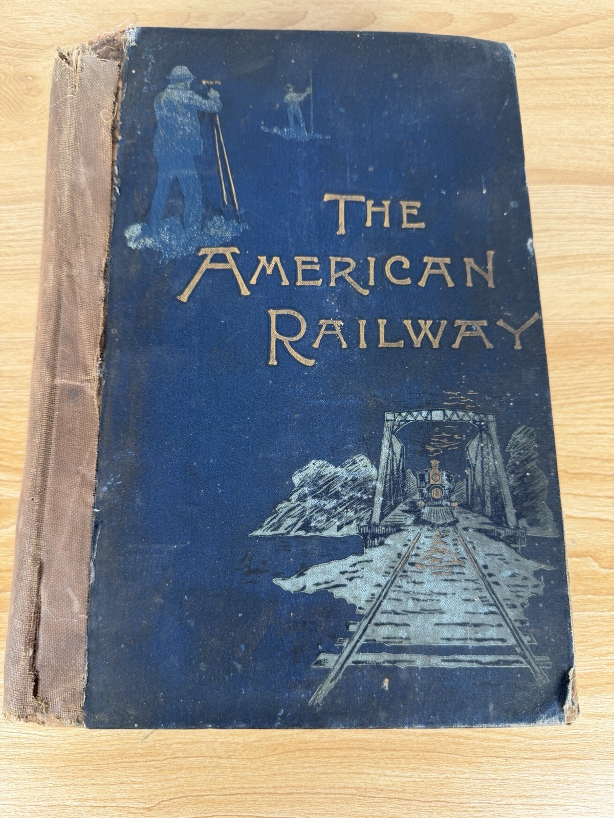 1892 The American Railway Antique Railroad History 200+ Illustrations