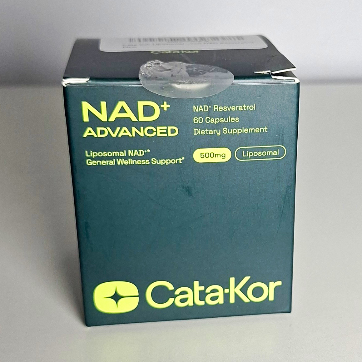 Cata-Kor NAD+ Advanced NAD+ + Trans-Resveratrol 500mg 60 Capsules Gluten-Free Cata-Kor NAD+ Advanced NAD+ + Trans-Resveratrol 500mg 60 Capsules Gluten-Free