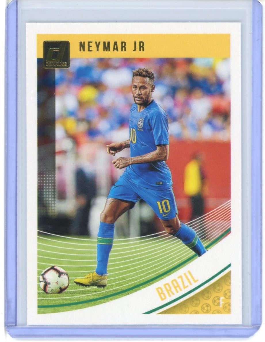 2018-19 PANINI DONRUSS SOCCER PAPER BASE NEYMAR JR #104