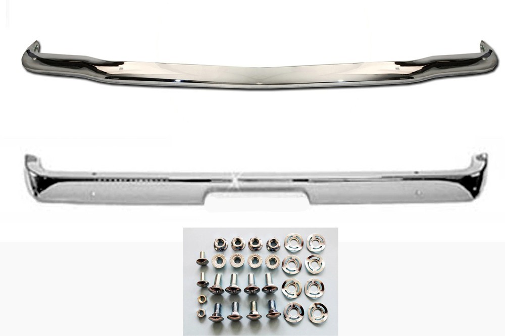 NEW 1965 - 1966 FORD Mustang Chrome Bumper Front and Rear Kit w/ Deluxe Bolt Set NEW 1965 - 1966 FORD Mustang Chrome Bumper Front and Rear Kit w/ Deluxe Bolt Set
