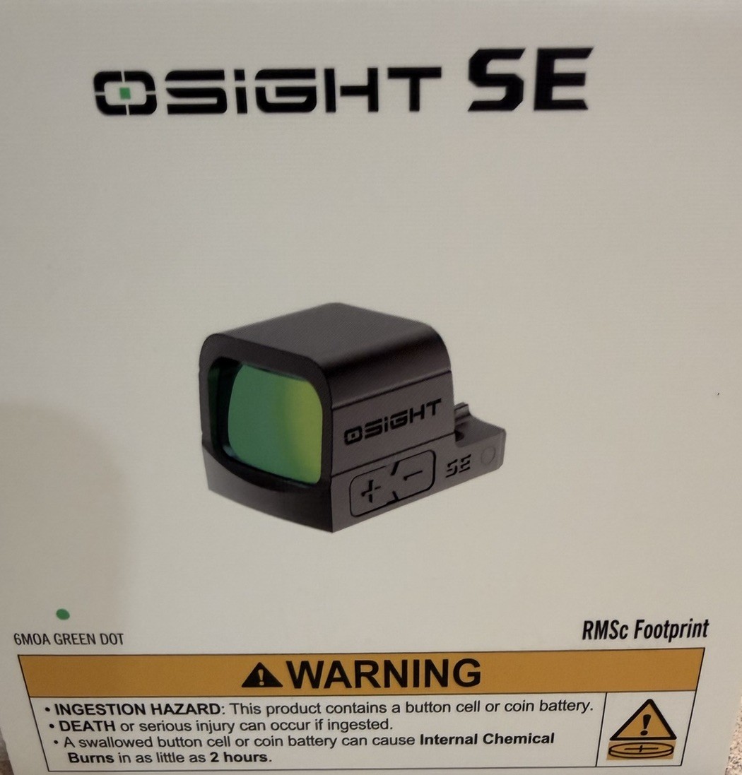 O Light Green Dot OSight SE for Pistol