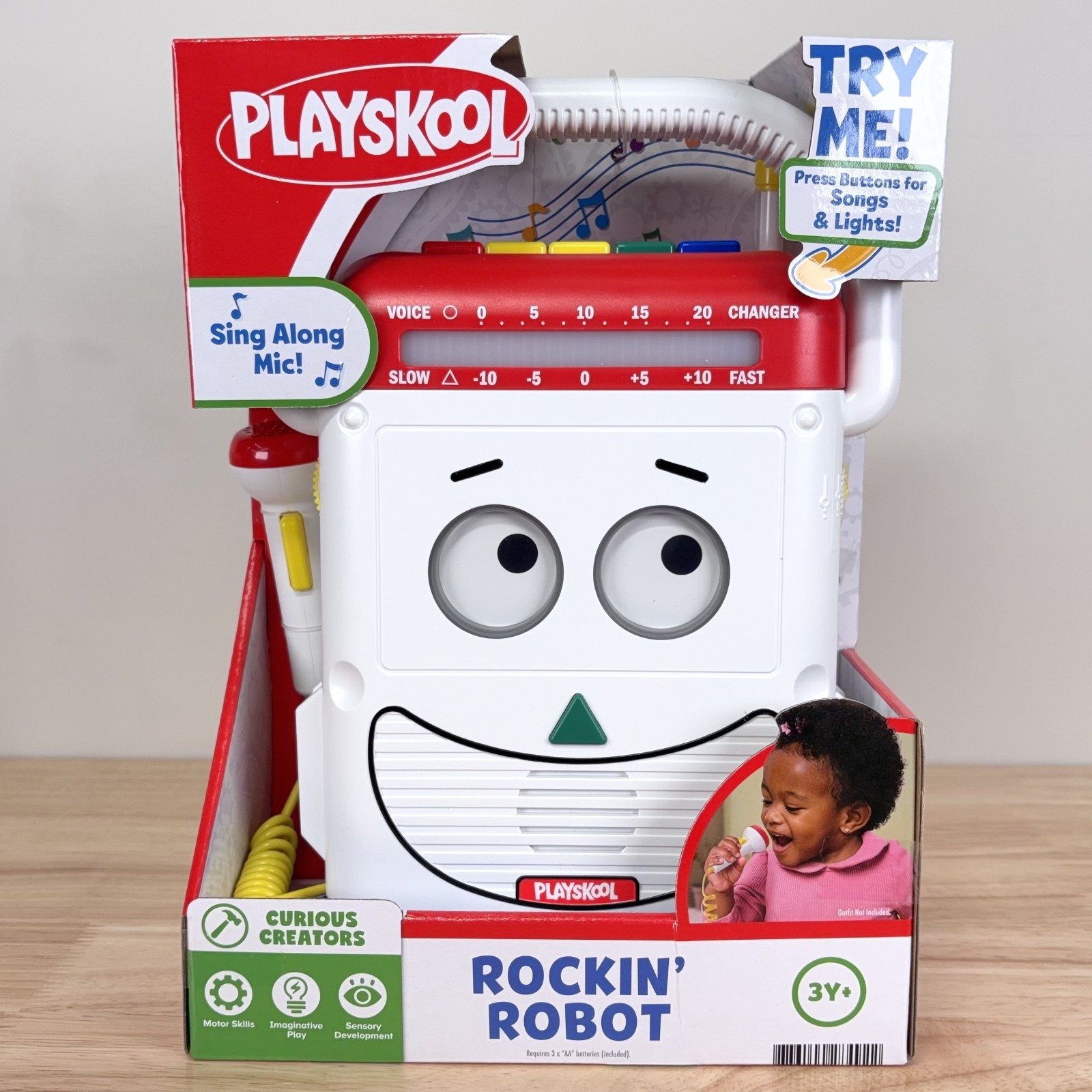 NIB Playskool Rockin’ Robot VTG 1991 Reissue 2026 Walmart Exclusive Toy Story NIB Playskool Rockin’ Robot VTG 1991 Reissue 2026 Walmart Exclusive Toy Story