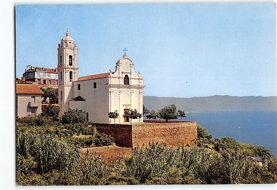 Postcard The orthodox Greek church Cargèse Corse Italy