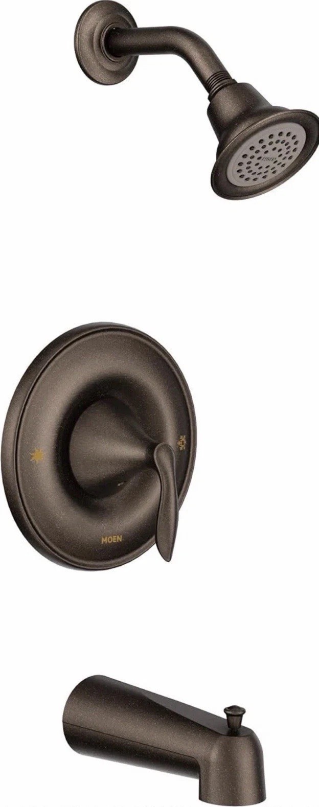 Moen T2133ORB Eva Oil Rubbed Bronze Posi-Temp Tub and Shower Trim Kit Moen T2133ORB Eva Oil Rubbed Bronze Posi-Temp Tub and Shower Trim Kit