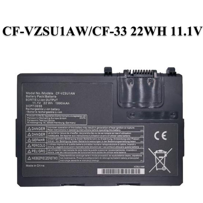 OEM CF-33 Battery CF-VZSU1AW for Panasonic Toughbook CF-33AEHFATG CF-33AEHFZTG