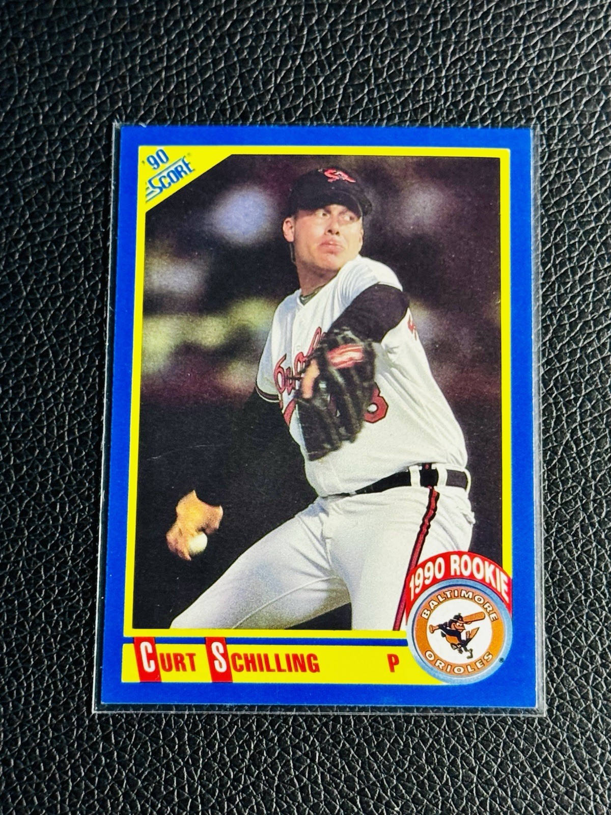‼️STELLAR VINTAGE‼️1990 Score Rookie Curt Schilling #581 Baltimore Orioles RC