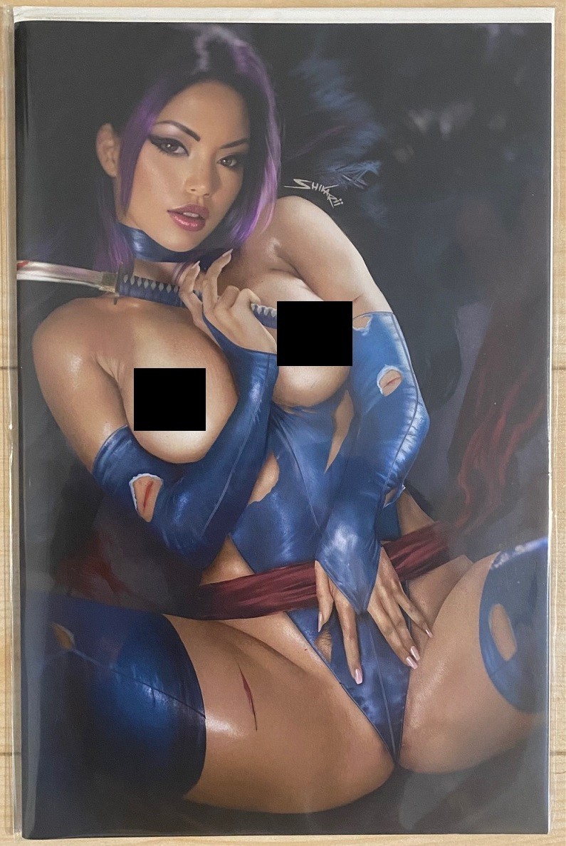 Power Hour #2 (2024 Black Ops) Shikarii Psylocke Psychic Fighter Variant LTD 250