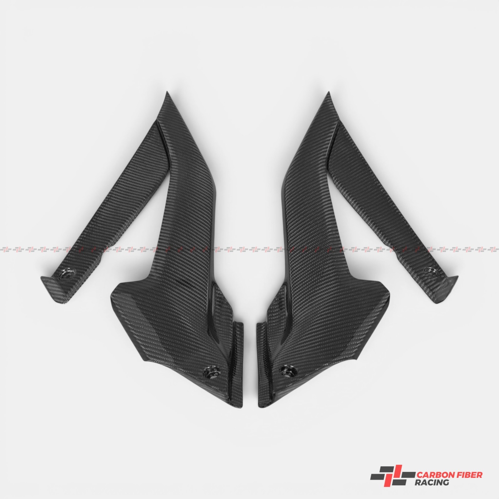 Carbon Fiber Under Tank Panels for Yamaha (R3, R25 2019-2024)