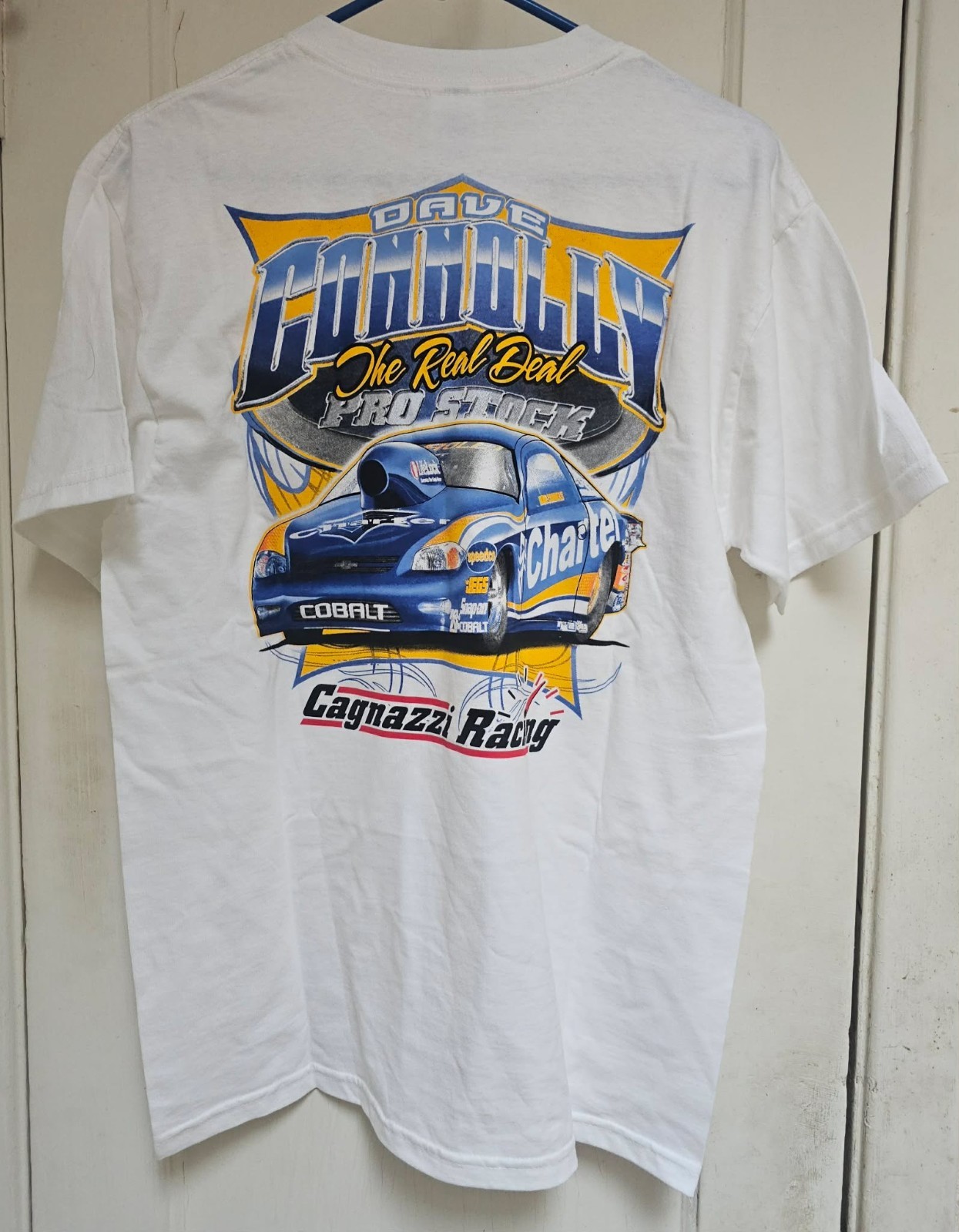 vtg Dave Connolly Cagnazzi Racing Team Shirt NHRA PRO STOCK Sz M vtg Dave Connolly Cagnazzi Racing Team Shirt NHRA PRO STOCK Sz M