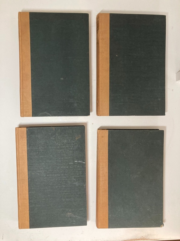 1908 Robinson Crusoe 4 Vol Numbered Large Paper Bruce Rogers Riverside Press Sto