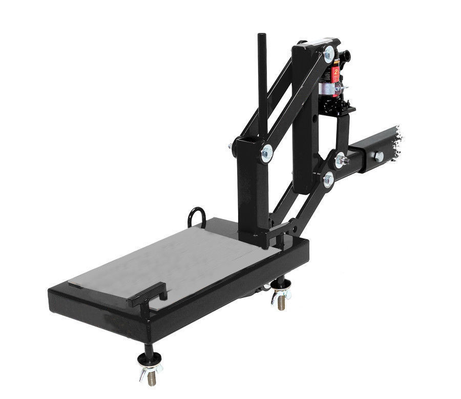 380LBS Hydraulic Truck Hitch Motorcycle Lift Dirt Bike Transport Loading Carrier