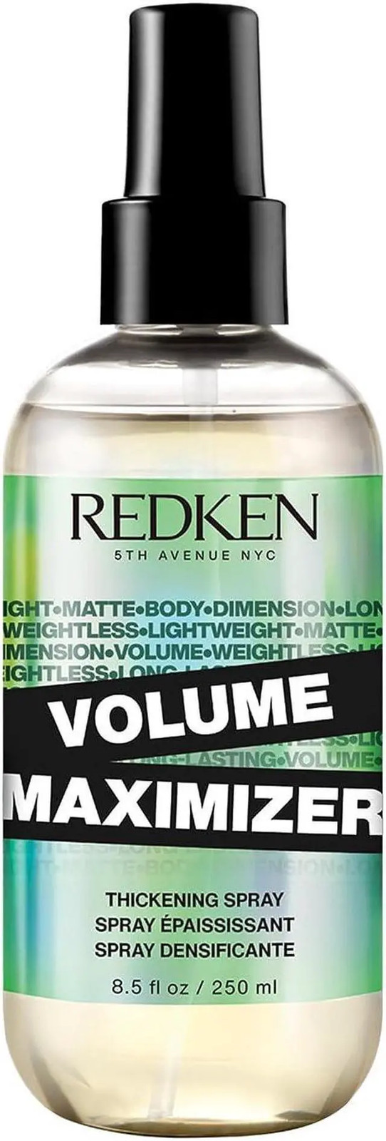 REDKEN 5TH AVENUE VOLUME MAXIMIZER THICKENING SPRAY 8.5Oz LIGHTWEIGHT MATTE BODY REDKEN 5TH AVENUE VOLUME MAXIMIZER THICKENING SPRAY 8.5Oz LIGHTWEIGHT MATTE BODY