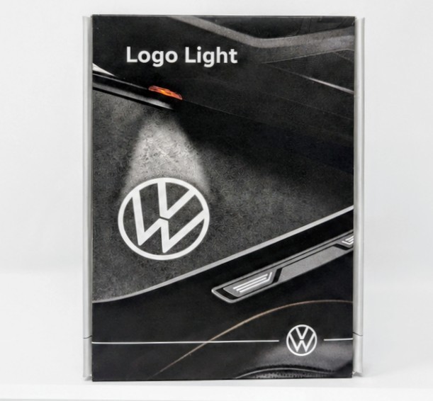 Genuine Volkswagen LED Logo Light Set Door Puddle Lights OEM 000052120F VW