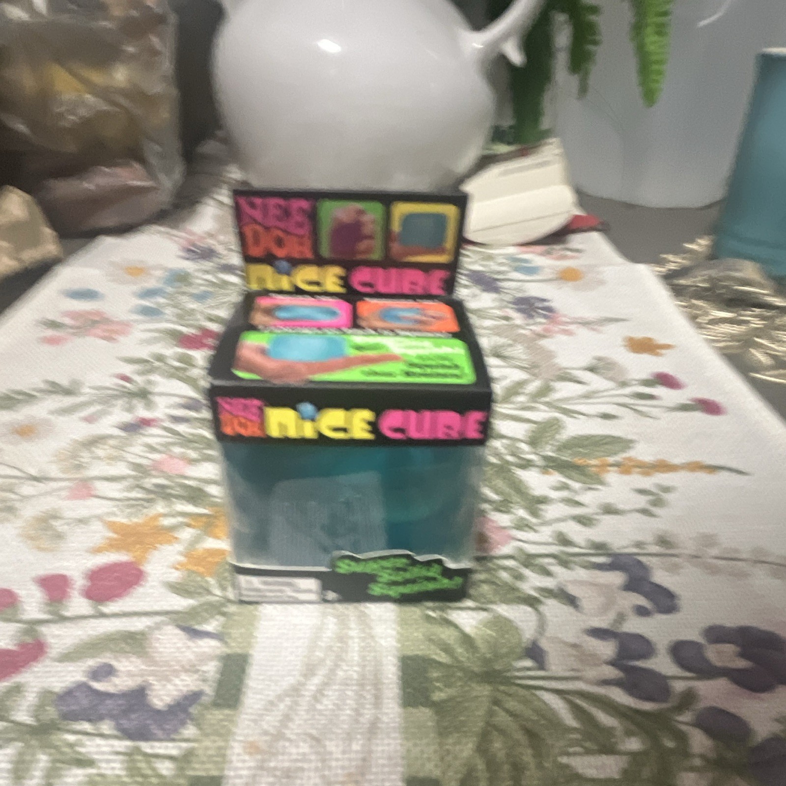 Schylling Blue Nee Doh Nice Cube Toy
