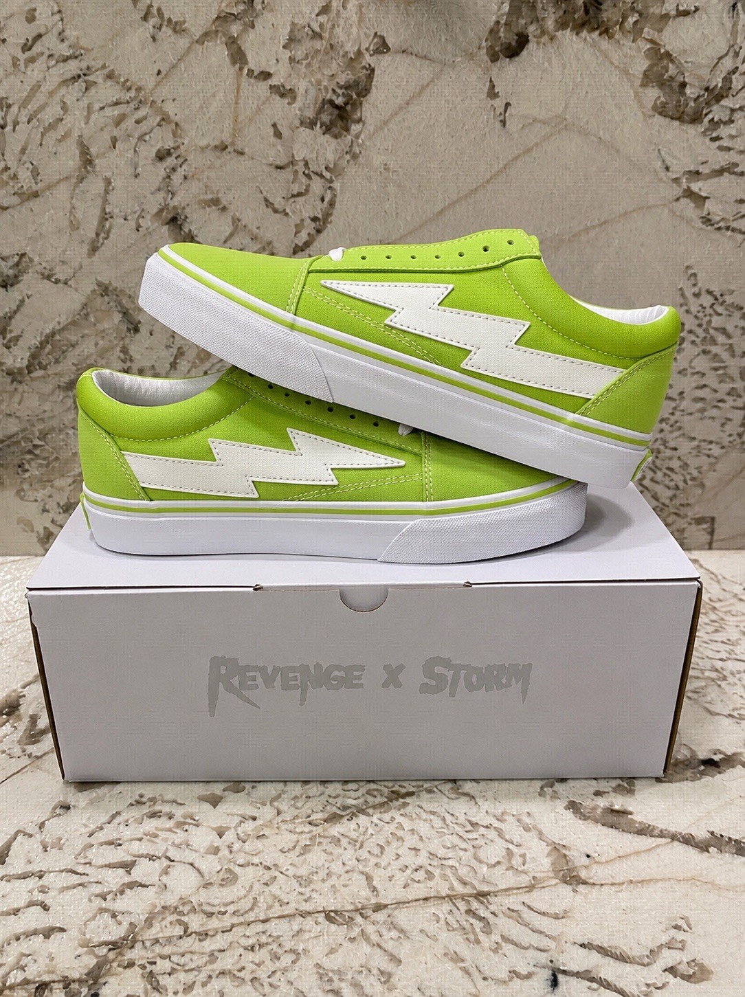 Revenge x Storm LA Lime Green Size 12M/13.5W Brand New Authentic Next Day Ship