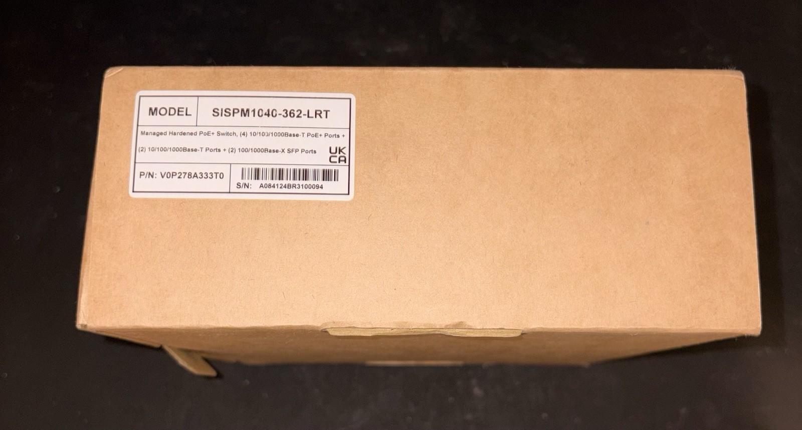 LANTRONIX SISPM1040-362-LRT ETHERNET SWITCH
