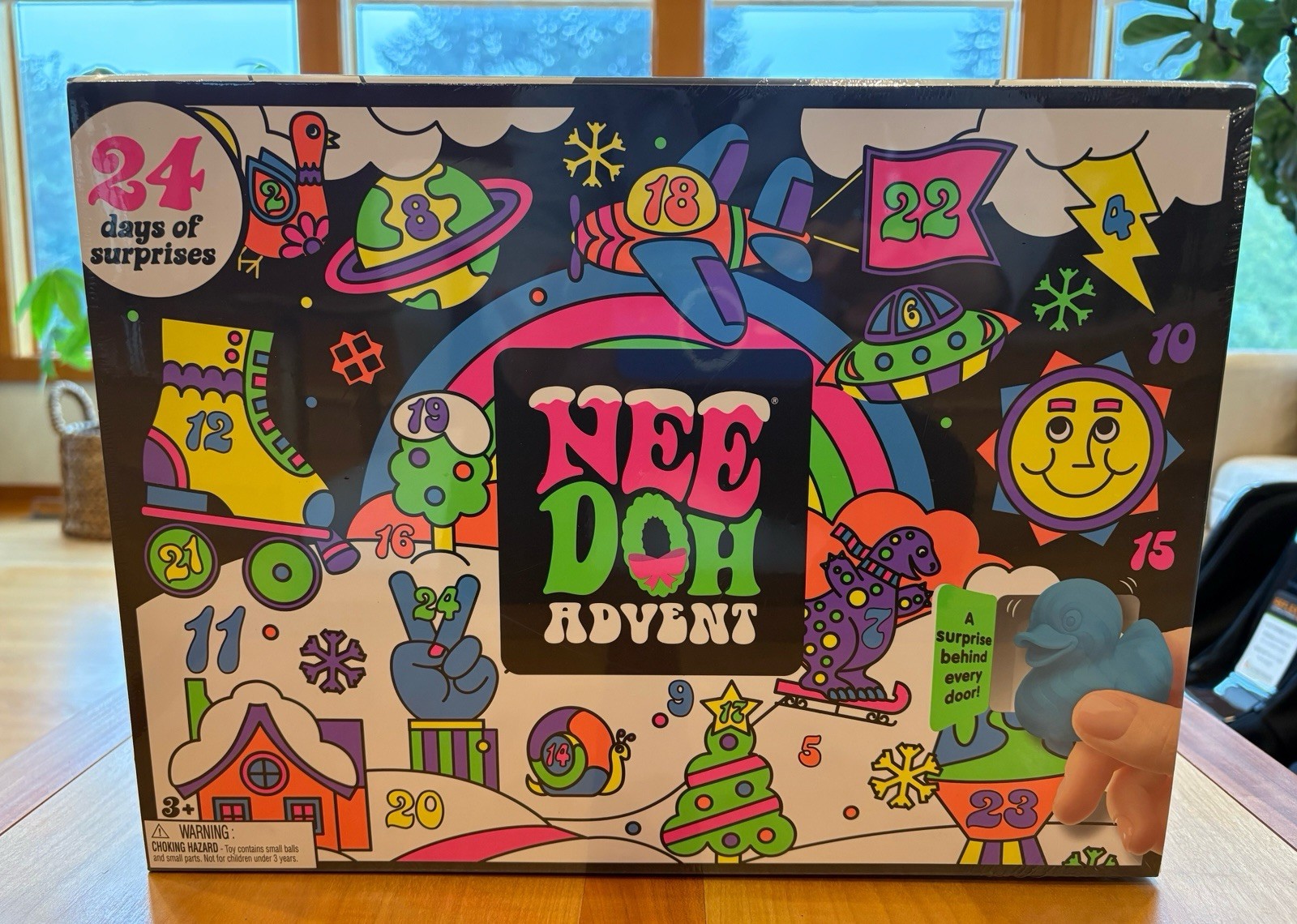 Schylling NeeDoh Advent Countdown To Squishmas - Christmas 2026 (100% Authentic) Schylling NeeDoh Advent Countdown To Squishmas - Christmas 2026 (100% Authentic)