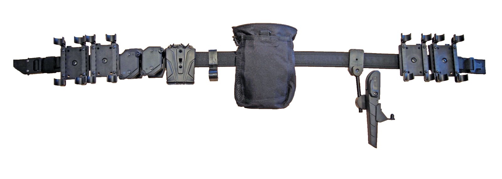 DLP Tactical Complete 3-Gun Competition Belt Rig System with Holster & Pouches