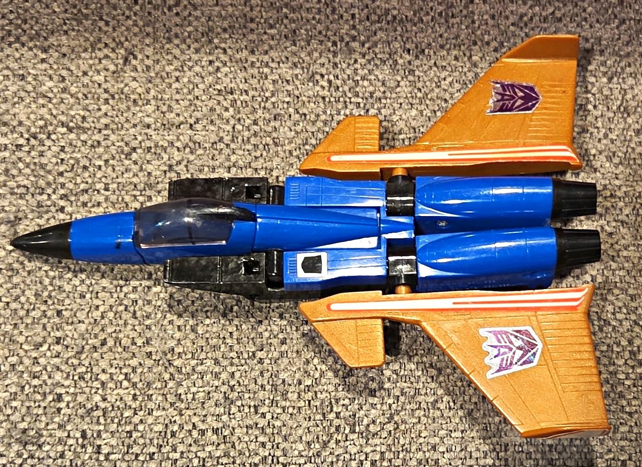 VTG 1984 Transformer G1 Dirge Thundercracker Hasbro Takara