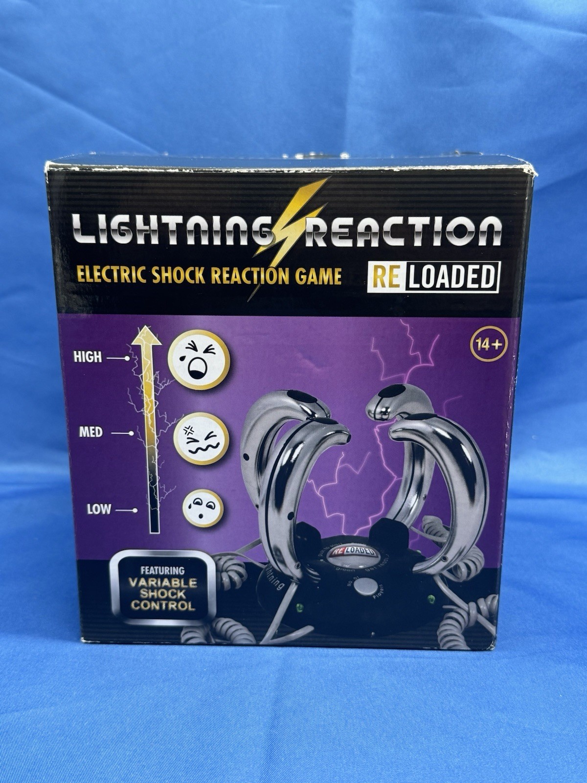 Lightning Reaction Reloaded Electric Shock Reaction Game Tested Working