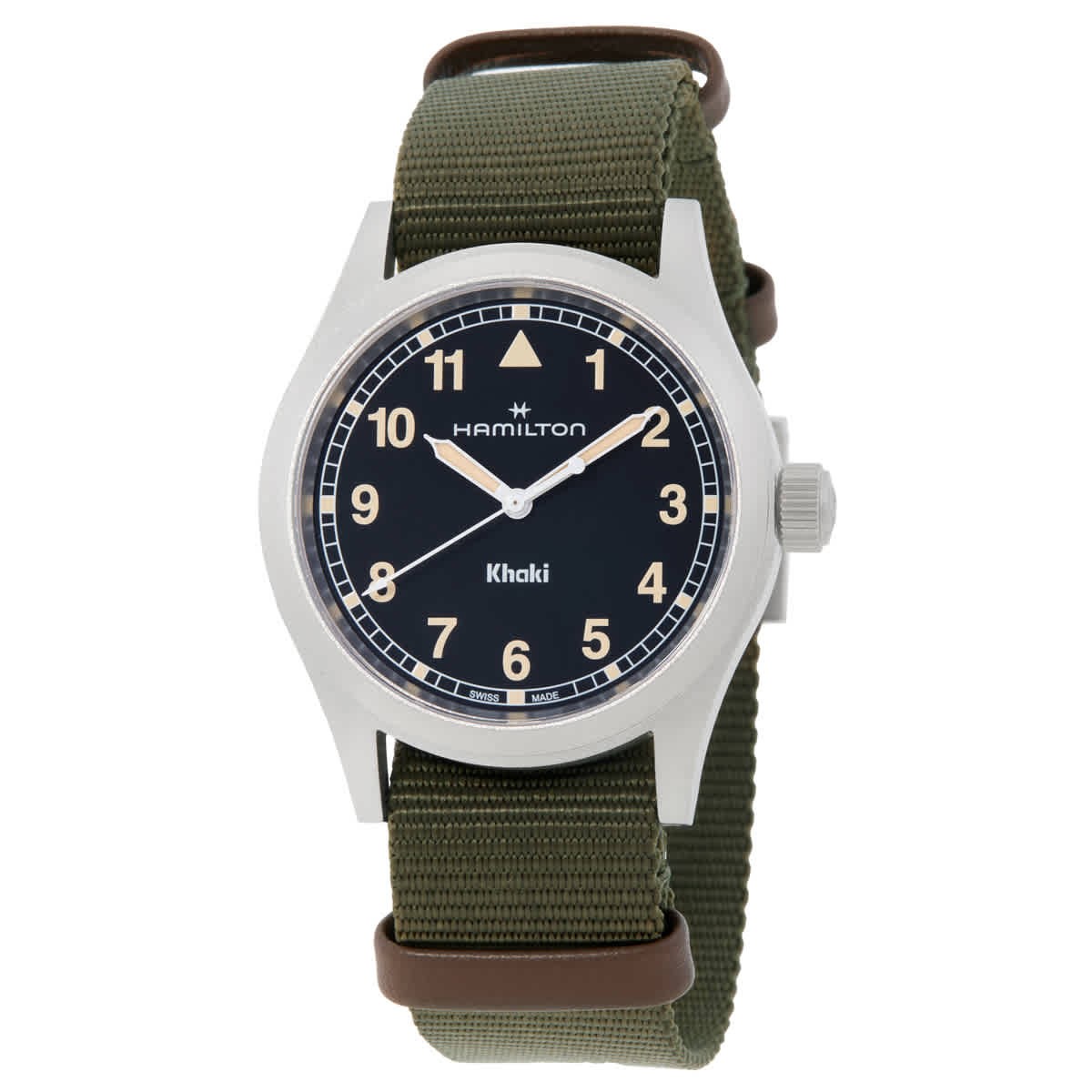 Hamilton Khaki Field Quartz Black Dial Watch H69401930