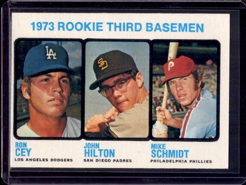 MIKE SCHMIDT 1973 Topps #615 Rookie RC Philadelphia Phillies