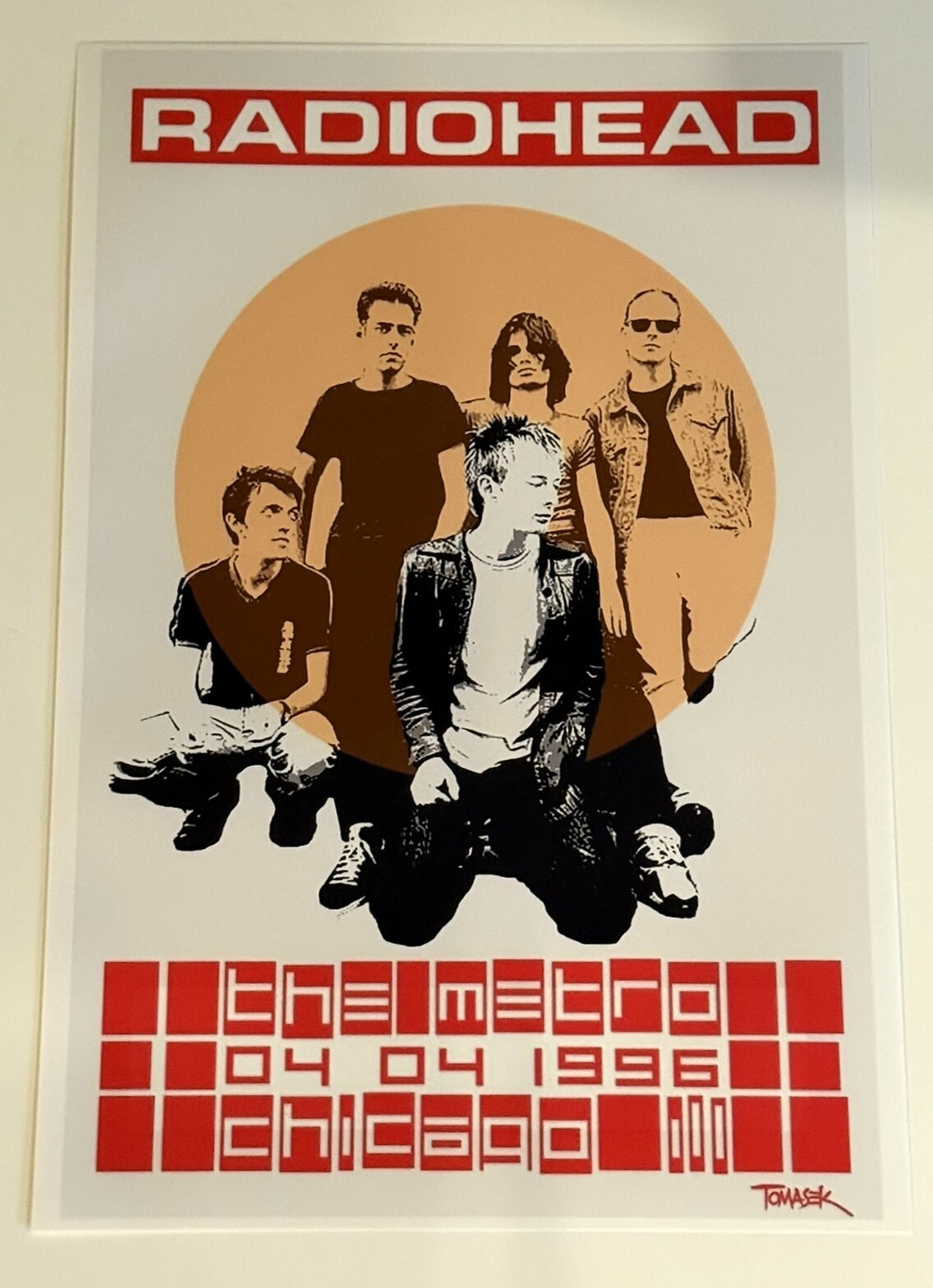 Radiohead Chicago The Metro Poster, 19\