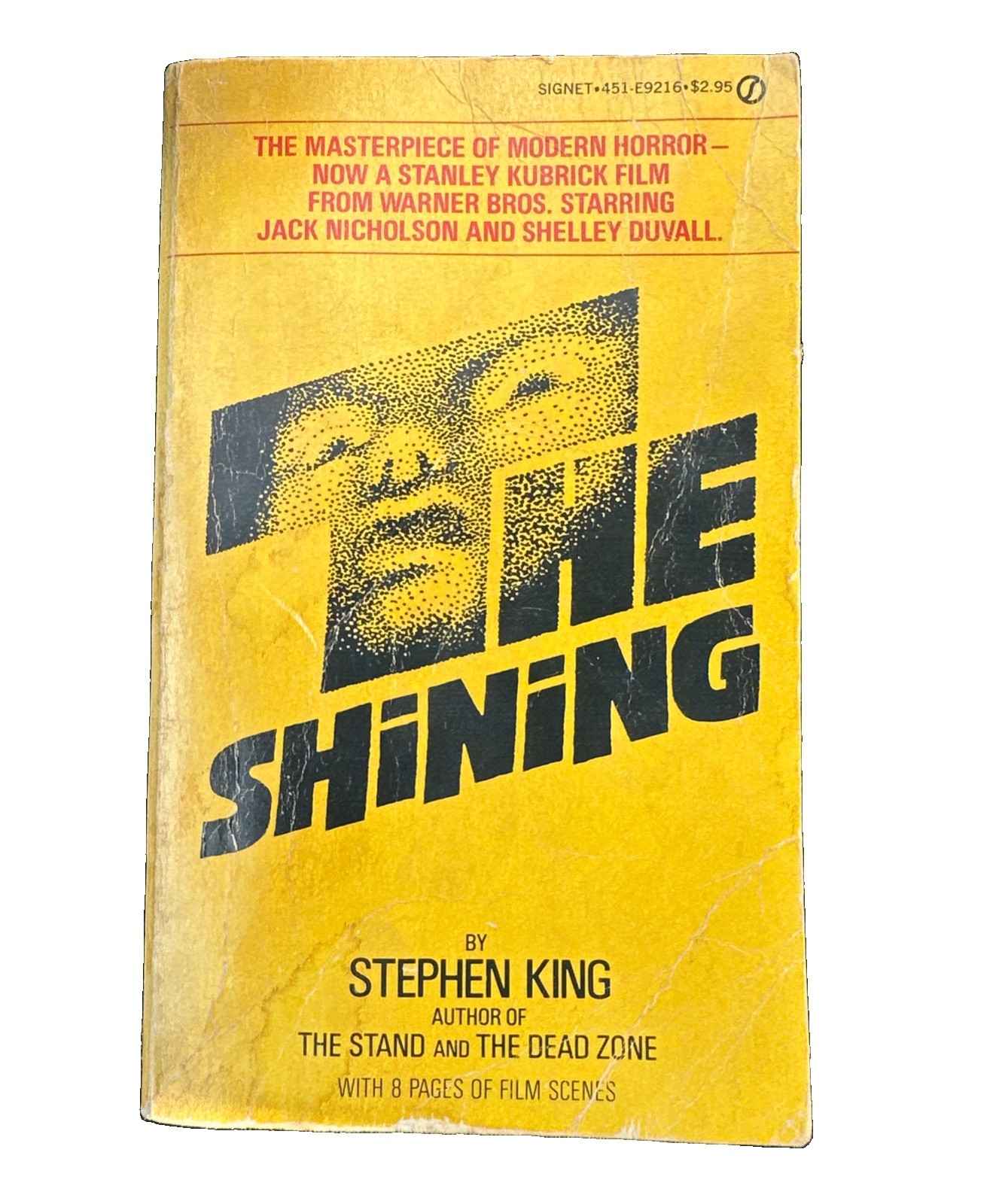 The Shining by Stephen King (1978, Paperback) Yellow Movie Tie-In Cover The Shining by Stephen King (1978, Paperback) Yellow Movie Tie-In Cover