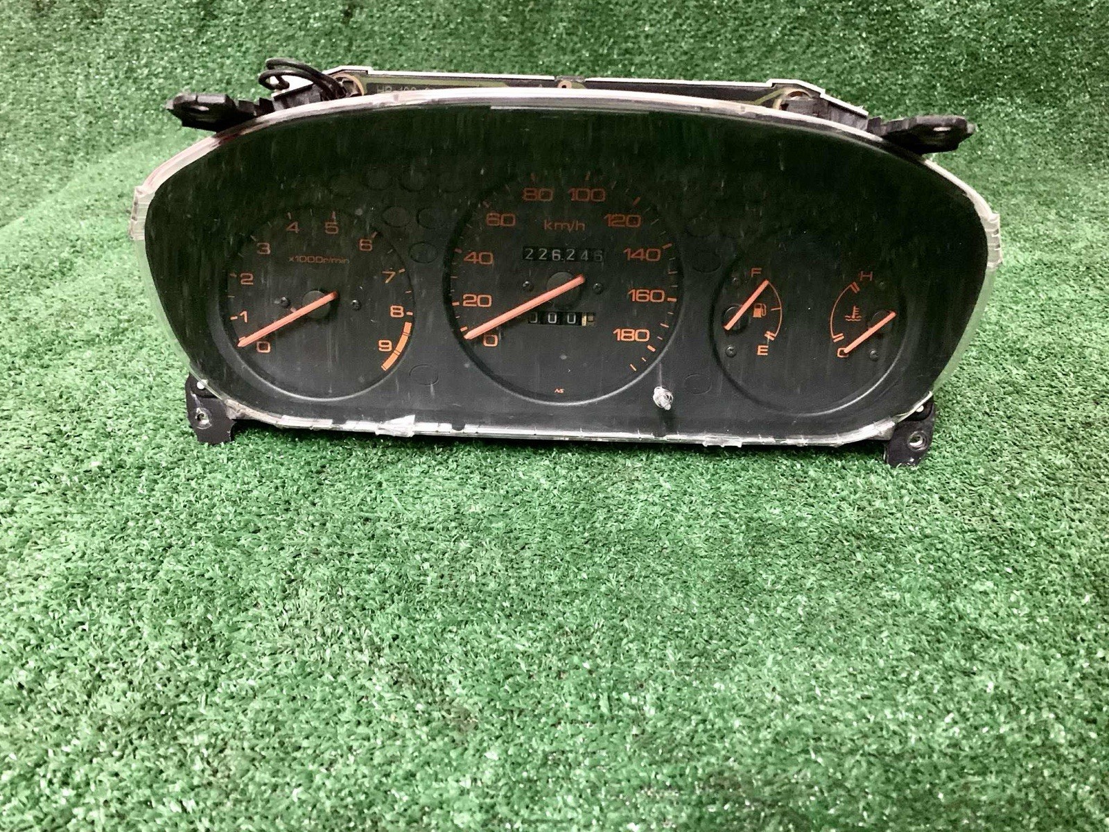 96-98 EK4 Civic SiR Orange Gauge Cluster Speedo Manual JDM RARE