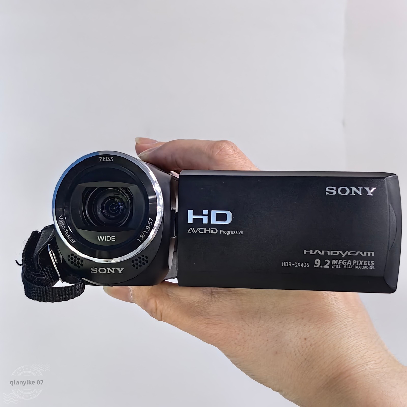 Black Sony Handycam HDR-CX405 With 30x Optical Zoom Zeiss Lens Camcorder