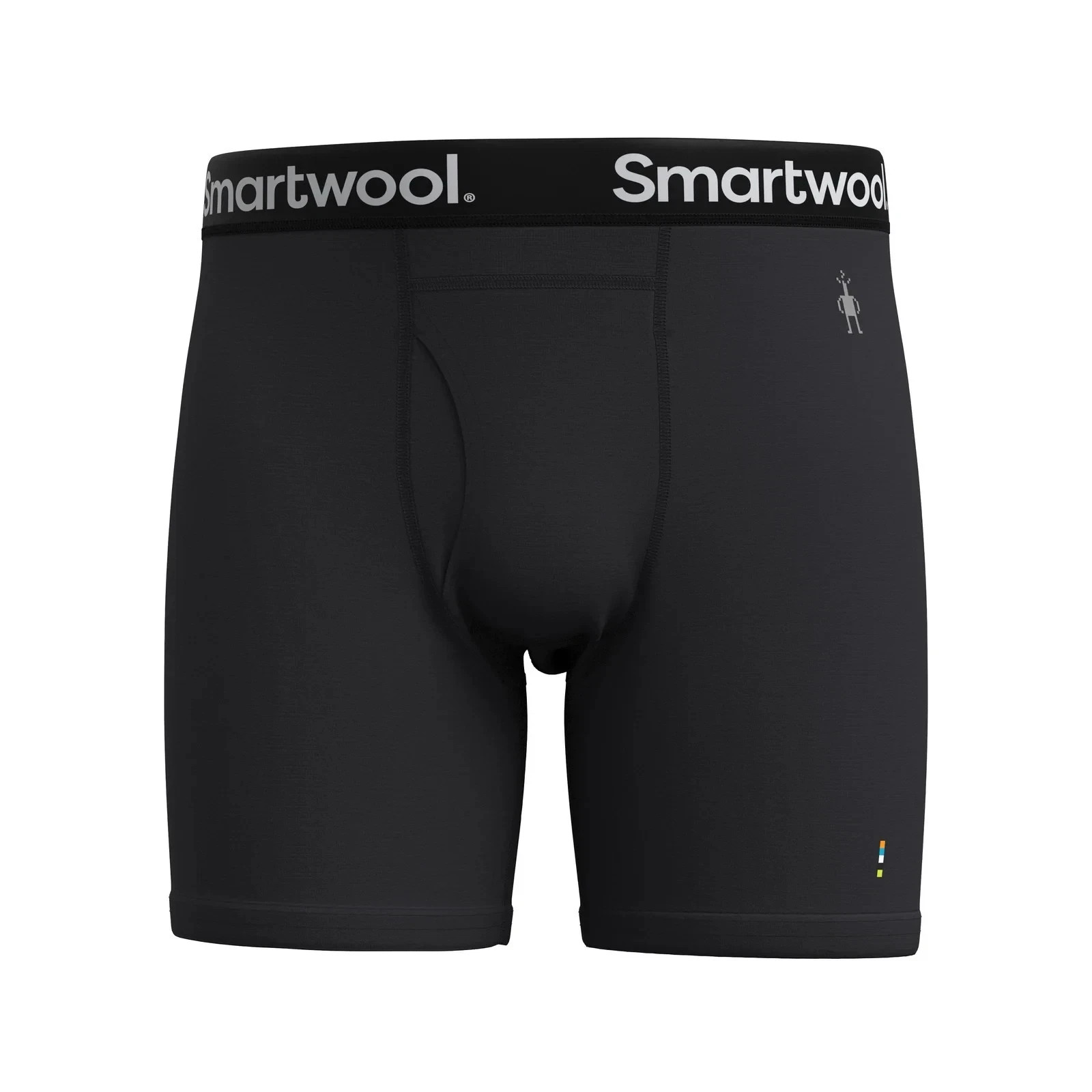 NIB Smartwool Men\'s Everyday Merino Boxer Brief Black Color Size Medium