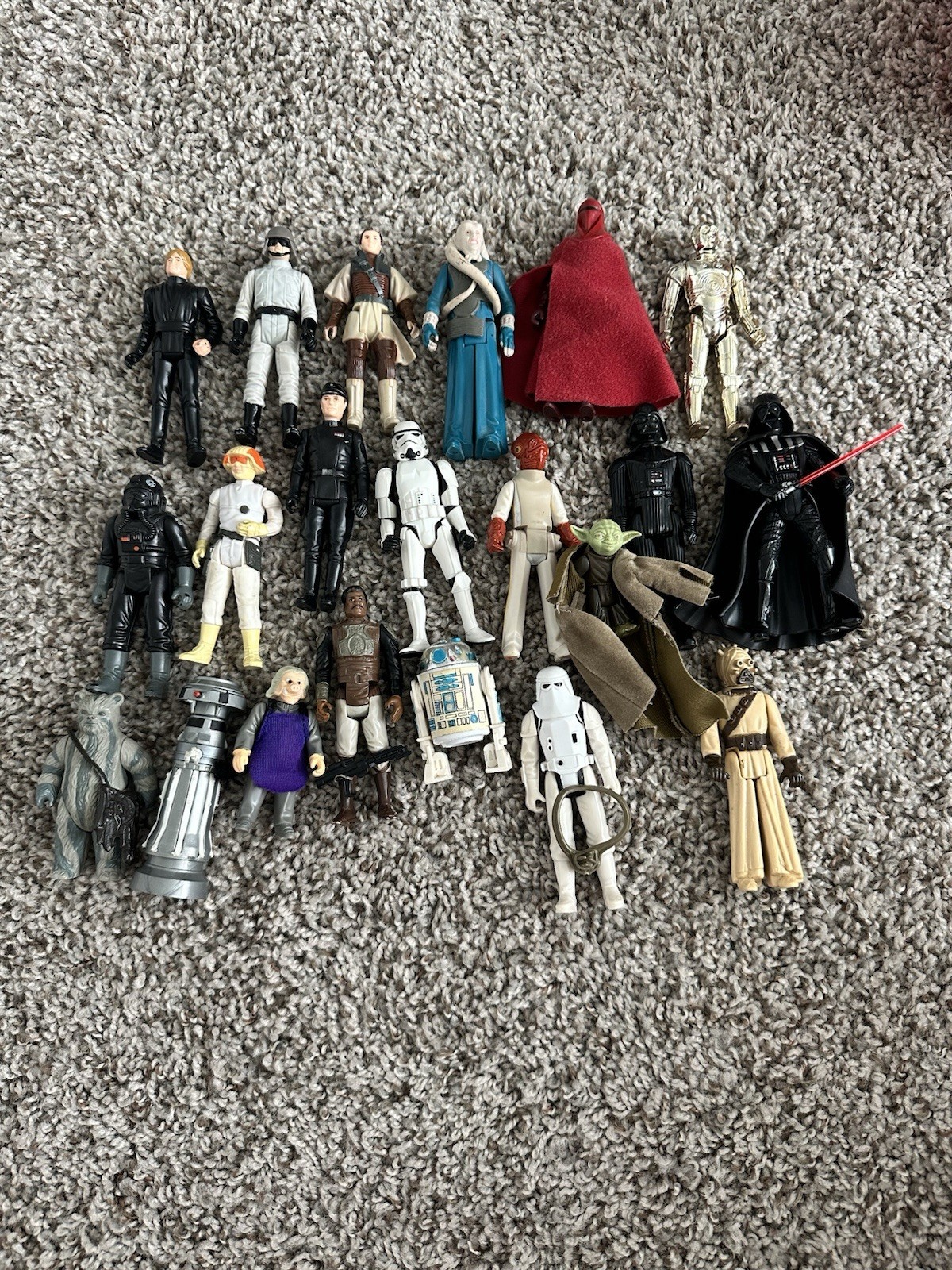 Star Wars 1980s Kenner Action Figure Lot Star Wars 1980s Kenner Action Figure Lot