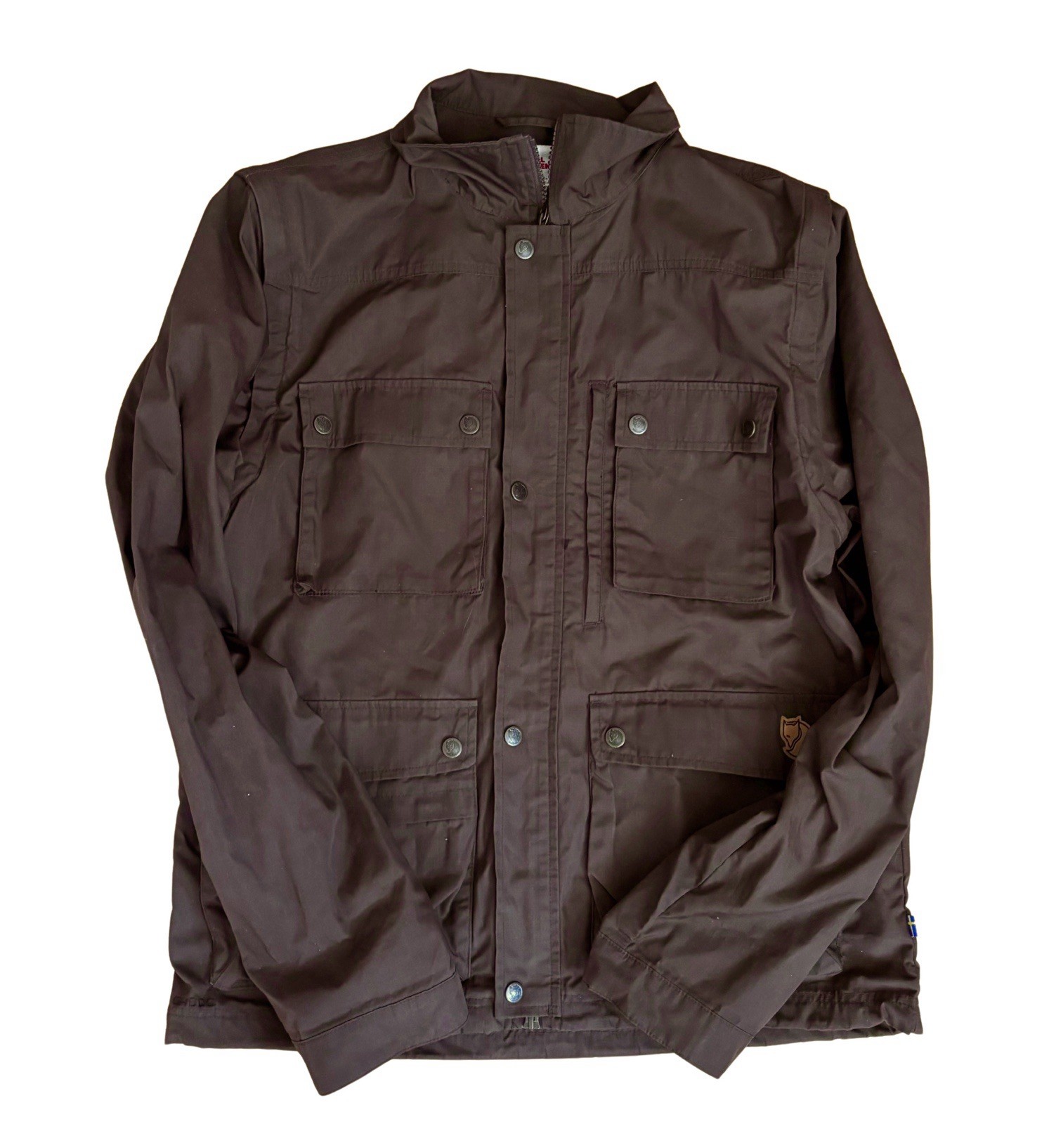 Fjallraven Mens Brown Reporter Lite Jacket Outdoor