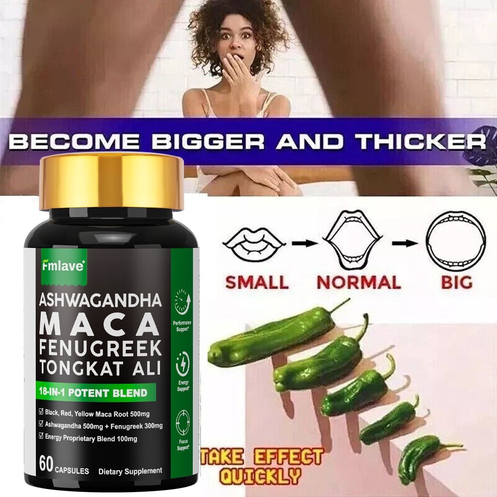 60 x Male Enhancement Capsules Booster and Thicker Last Longer Stronger Bigger