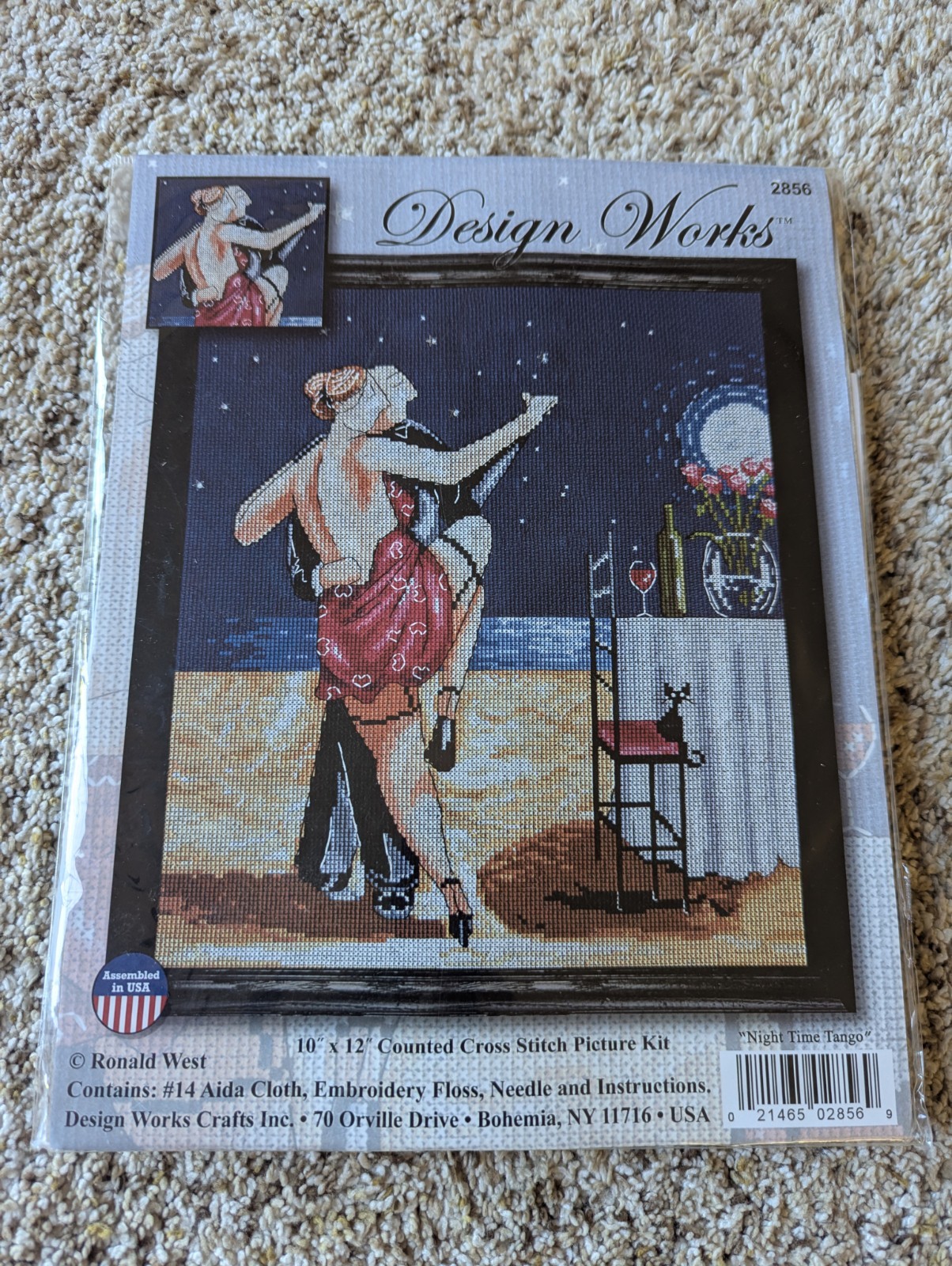 Design Works Cross Stitch Kit ~ Night Time Tango #2856 Factory sealed Design Works Cross Stitch Kit ~ Night Time Tango #2856 Factory sealed